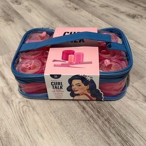Bella Curls Pink Hair Roller Set Brand New
